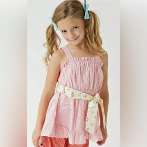 Matilda Jane Pink Pony Anna Top Size 2
